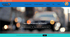 Desktop Screenshot of neumaticosxpoco.es