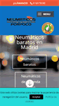 Mobile Screenshot of neumaticosxpoco.es